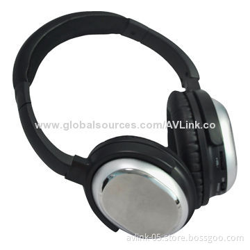 Crystal Clear Voice Bluetooth Stereo Headphones with 3.5mm Audio Jack and Active Noise-cancelling